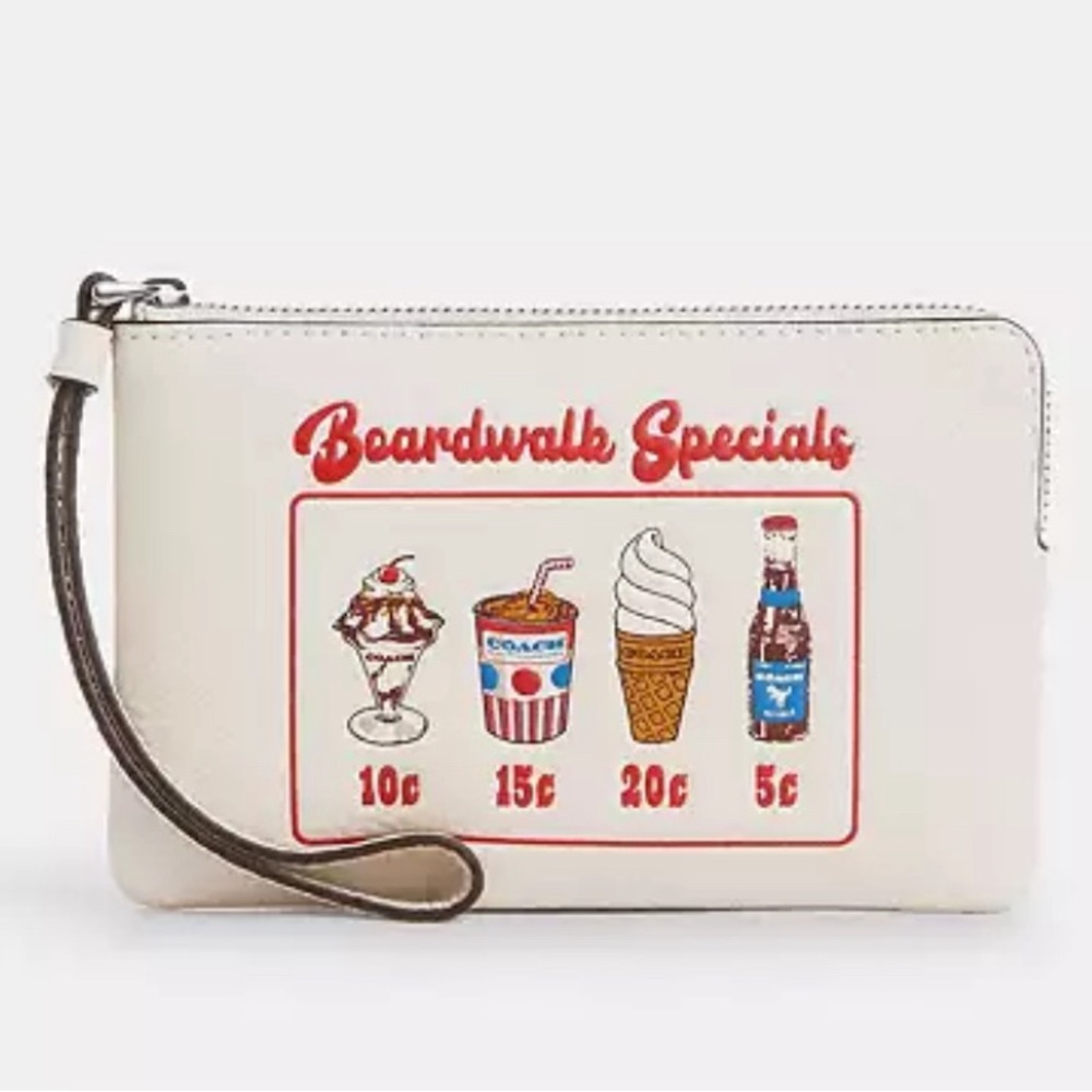 NWT Coach Boardwalk Specials wristlet